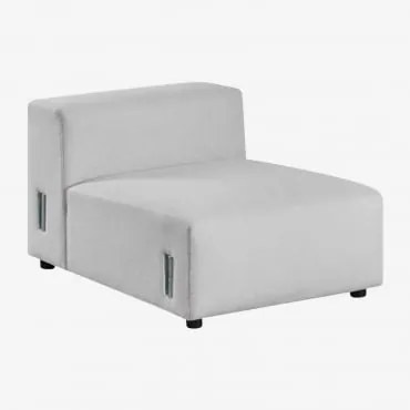 Moduł Środkowy 85x113 Cm Do Sofy Modułowej Bruna Tkaniny Gris Glacial - Sklum