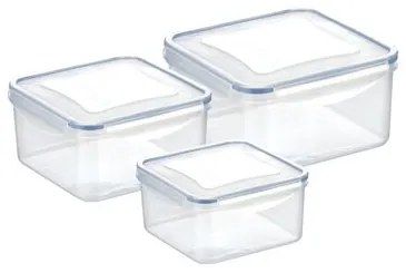 Tescoma Tescoma Pojemnik FRESHBOX 0,4/0,7/1,2 l, kwadratowy , 3 szt.
