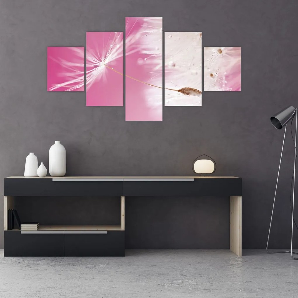Obraz - Makro kwiat (125x70 cm)
