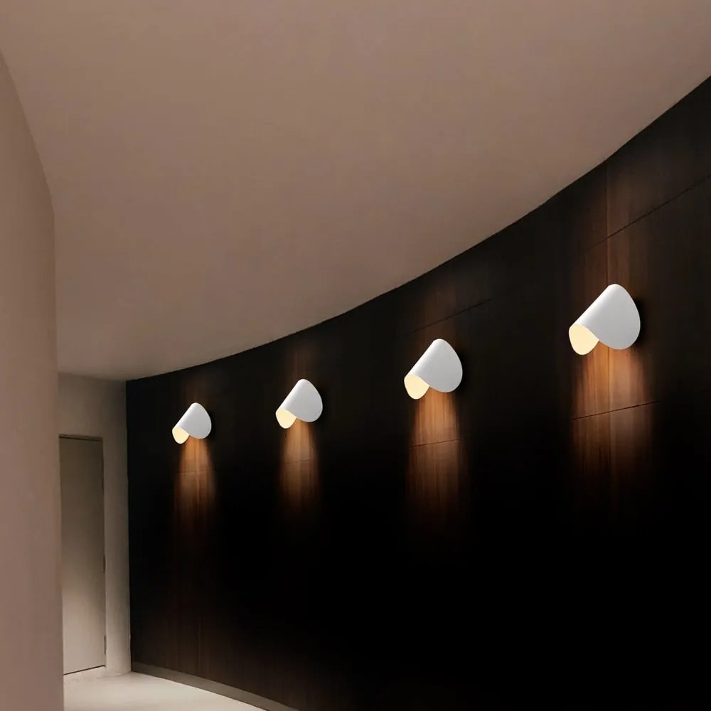 Biały kinkiet LED Heybe – Opviq lights