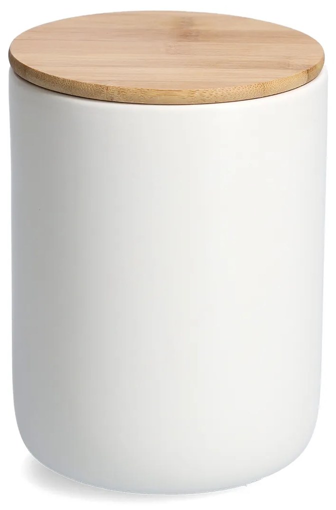 Ceramiczny słoik z wieczkiem, na produkty sypkie, 1540 ml