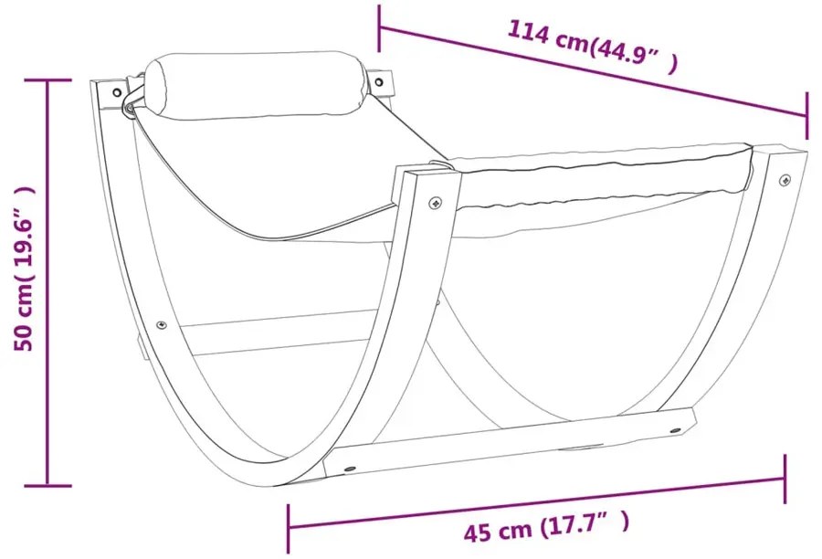 Niebieski leżak dziecięcy na bujanym stelażu S5-F08