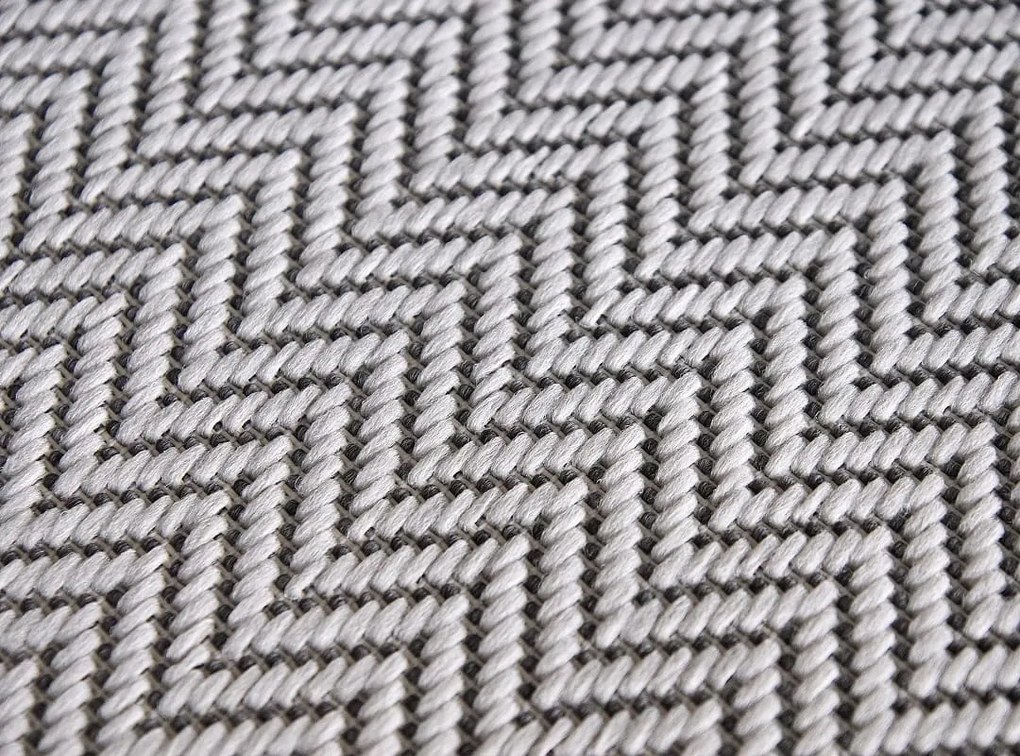 Dywan zewnętrzny Miovani jasny szary 60 cm x 100 cm
