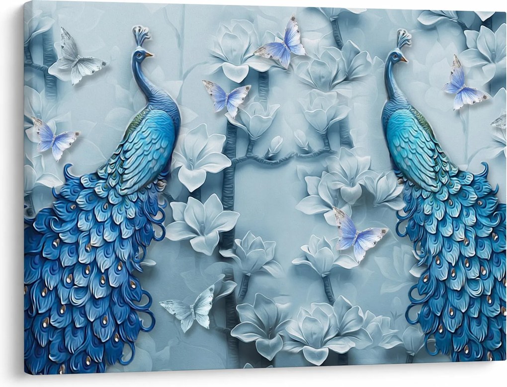 Obraz pawi (70x50 cm)