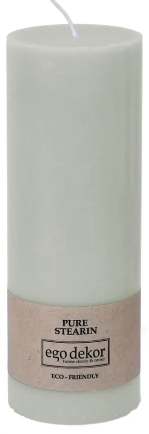 Turkusowoniebieska świeczka Eco candles by Ego dekor Friendly, 60 h