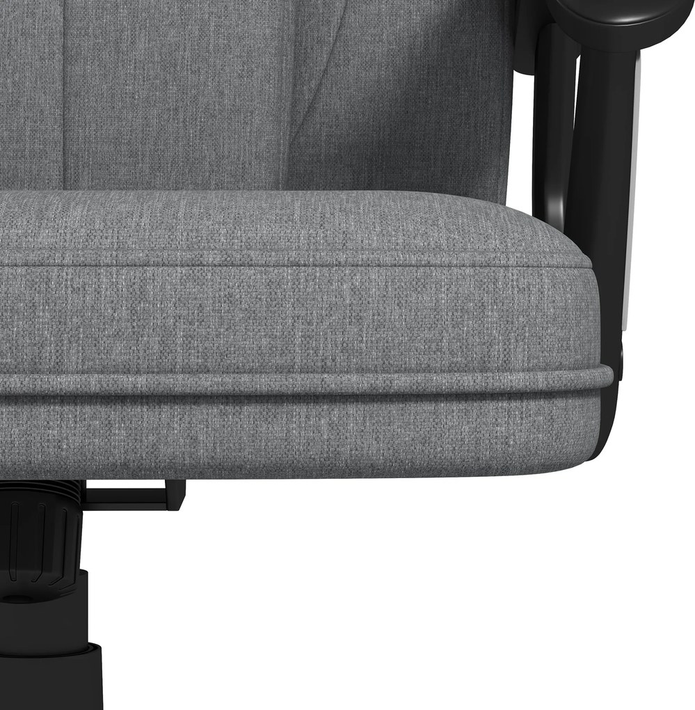 Vinsetto Krzesło biurowe Fotel biurowy Odciążenie stawów regulacja wysokości Funkcja wychylenia 6x75x120cm Szary | Aosom PL