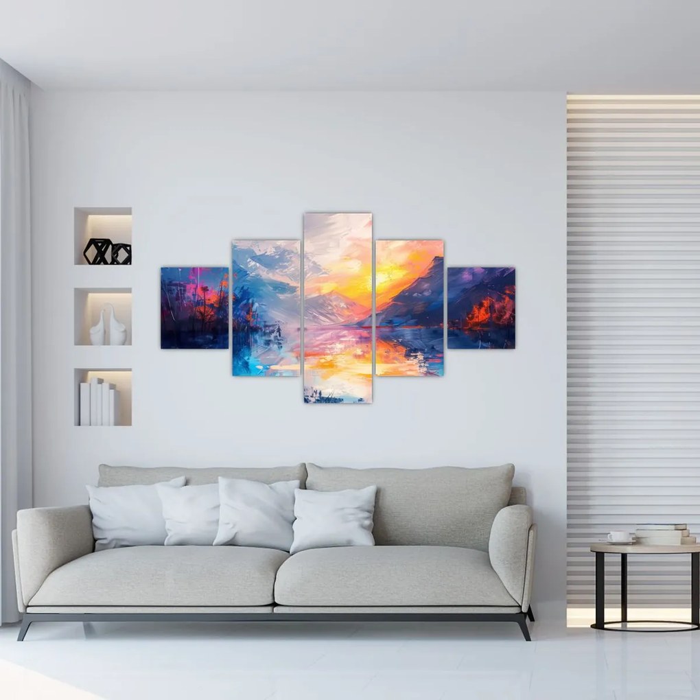Obraz - Malarstwo krajobrazowe (125x70 cm)