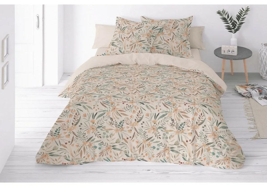 Pościel z mieszanki bawełny i lnu Louka, 160 x 200 cm, 2 szt. 70 x 80 cm