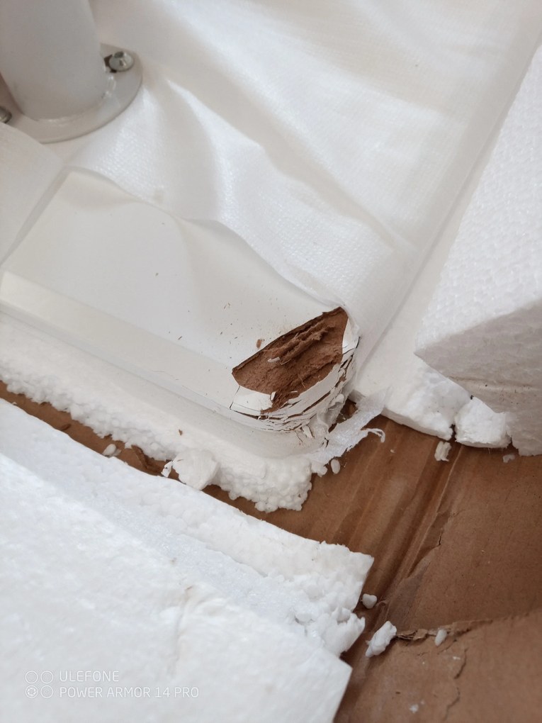 PROMOCJA Biały stół jadalniany BERGEN 140x80 cm III. jakość