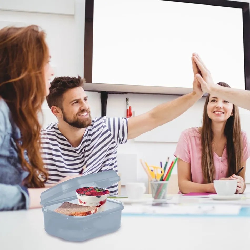 Westmark Pojemnik na przekąski MAXI, 935 ml, niebieski, L