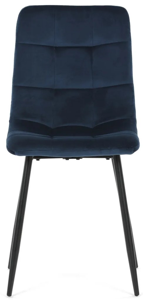 Zestaw krzeseł do jadalni CT-281 BLUE4, 4 szt.