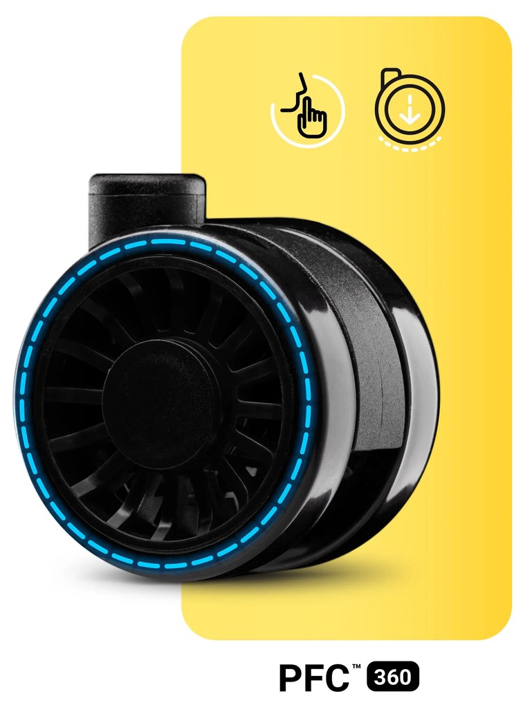 Fotel gamingowy Diablo X-One 2.0 Normal Size, Electric Yellow