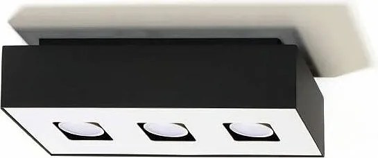 Plafon MONO 3 czarny