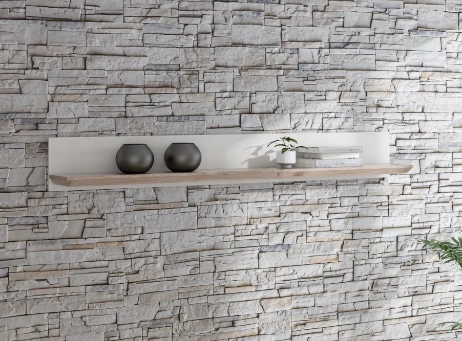 Półka wisząca w stylu prowansalskim 205 cm Iloppa 02