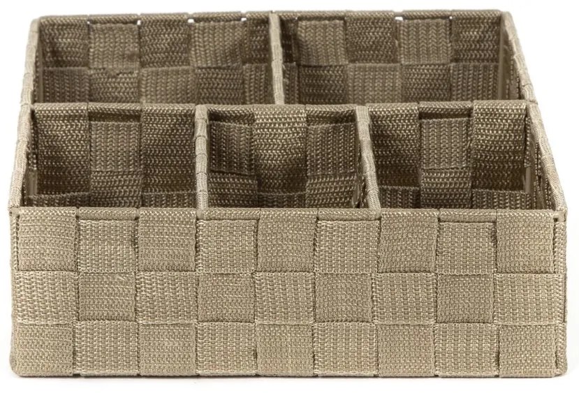 Compactor Organizer na bieliznę i dodatki TEX 32 x 25 x 8 cm, taupe