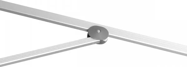 Doppler ALU EXPERT Teleskop parasol ogrodowy 350 x 350 cm beżowy