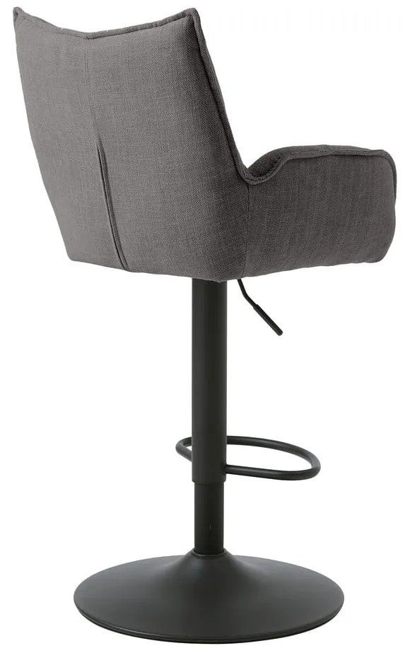 Szare hokery z regulowaną wysokością zestaw 2 szt. Marilla – Unique Furniture