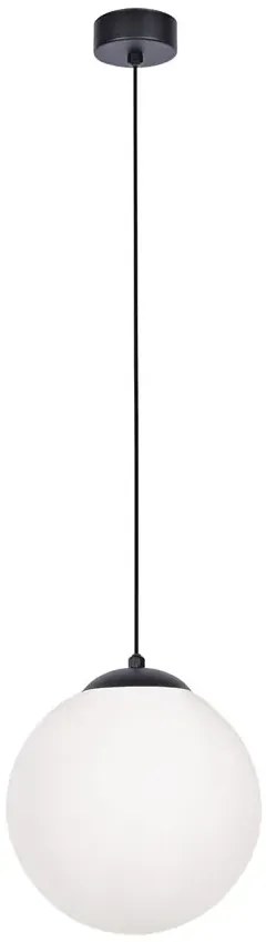 Lampa wisząca ze szklanym kloszem 30 cm - S801 F0-Z04