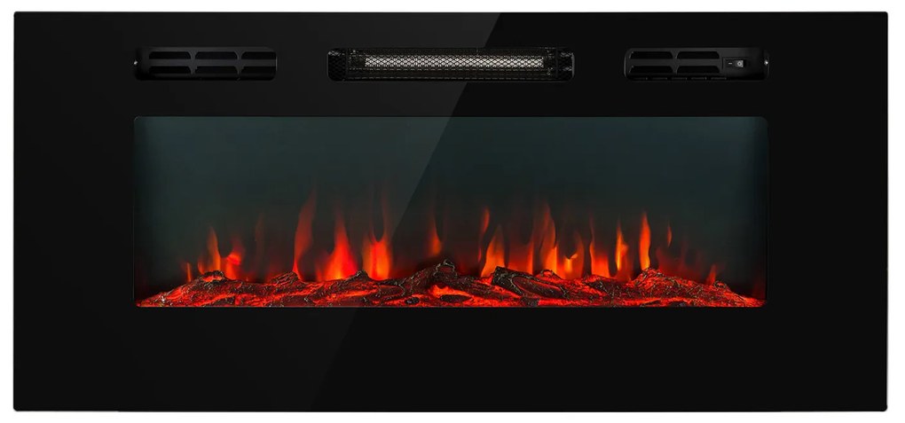 Klarstein Galeras 1800W 102cm Kominek Elektryczny Naścienny Czarny