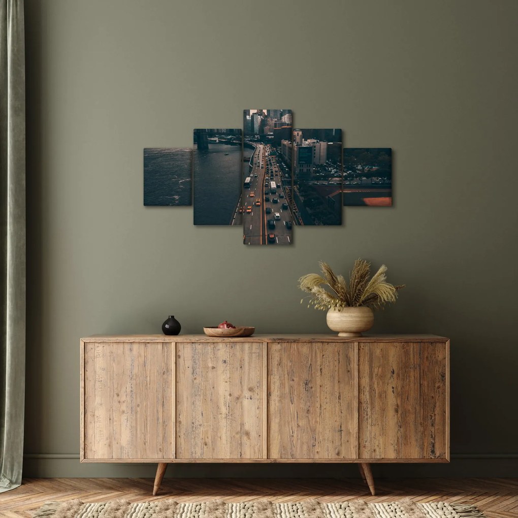 Obraz Manhattanu (125x70 cm)