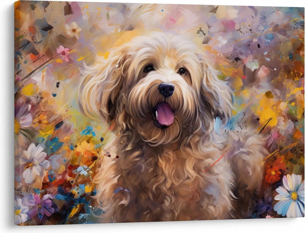 Obraz - Happy Dog II. (70x50 cm)