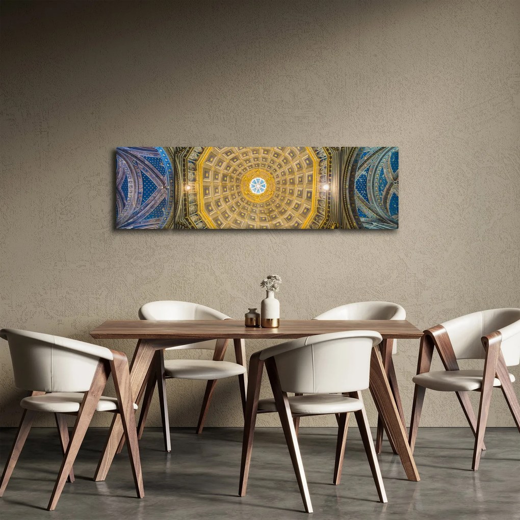 Obraz sufitu kościoła w Sienie (170x50 cm)