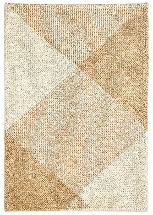 Beżowo-kremowy dywan z juty 160x230 cm Maelan – Kave Home