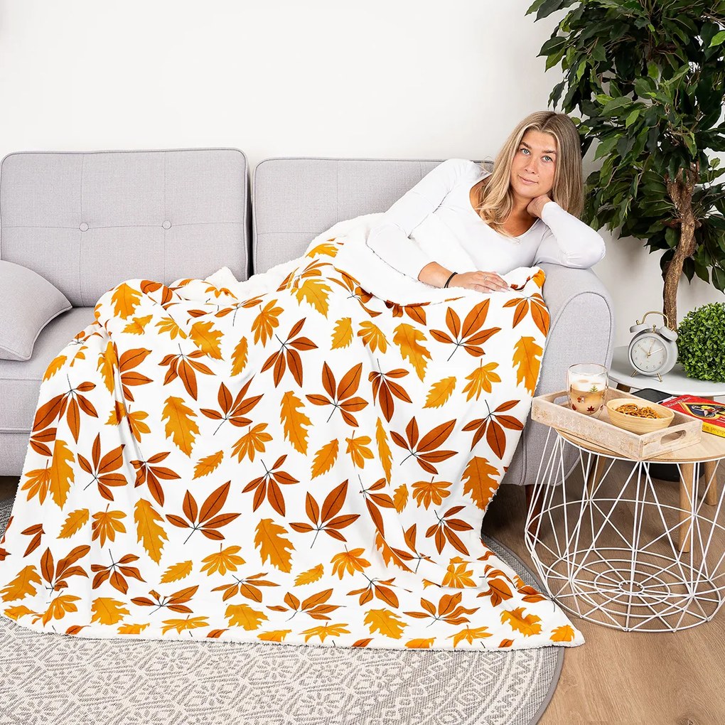 4Home Koc z barankiem Autumn Whisper, 150 x 200 cm