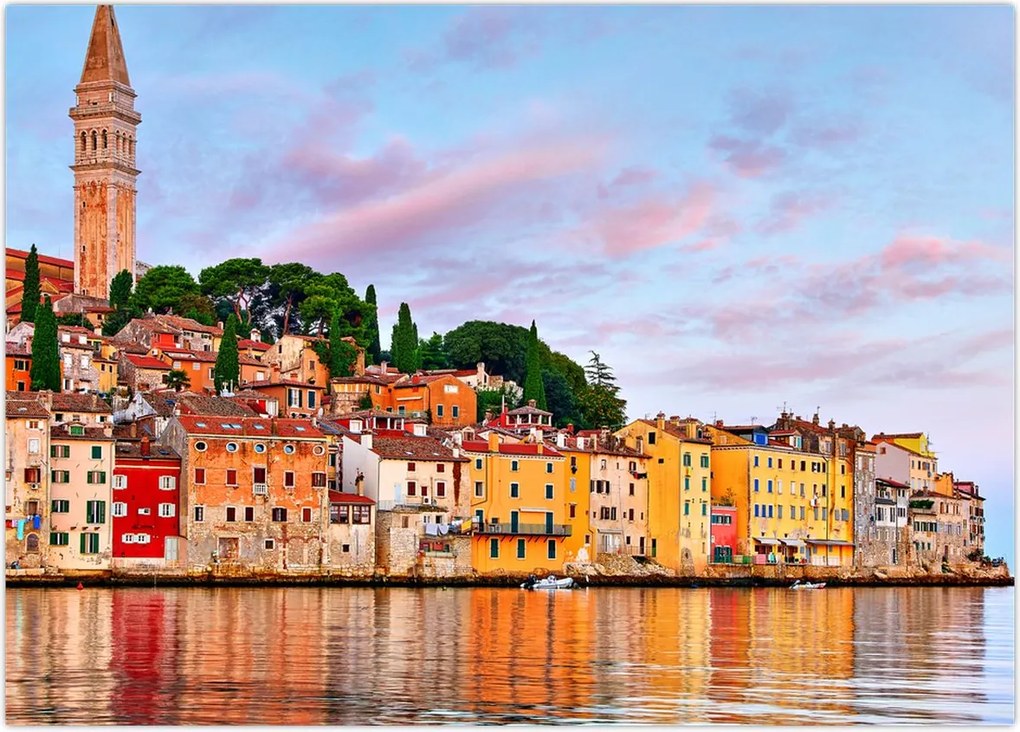 Obraz na szkle - Rovinj, Chorwacja (70x50 cm)