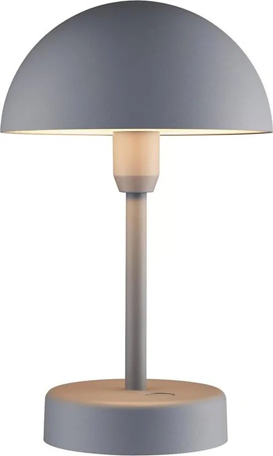 Nordlux - ELLEN ładowalna, ściemnialna lampa stołowa zewnętrzna LED/2,8W/3,7V IP44 szara