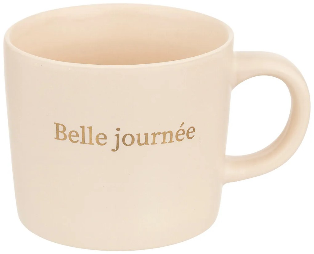 Kubki do kawy BELLE na drewnianym stojaku, 200 ml