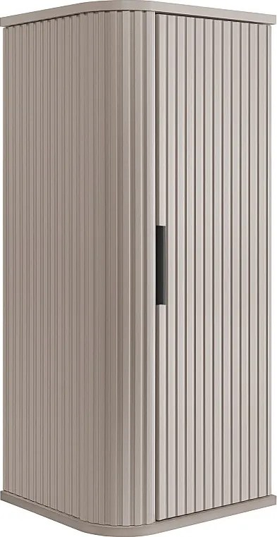 Szafka łazienkowa, kaszmir, uchwyt czarny, 79 x 35,5 x 31,5 cm