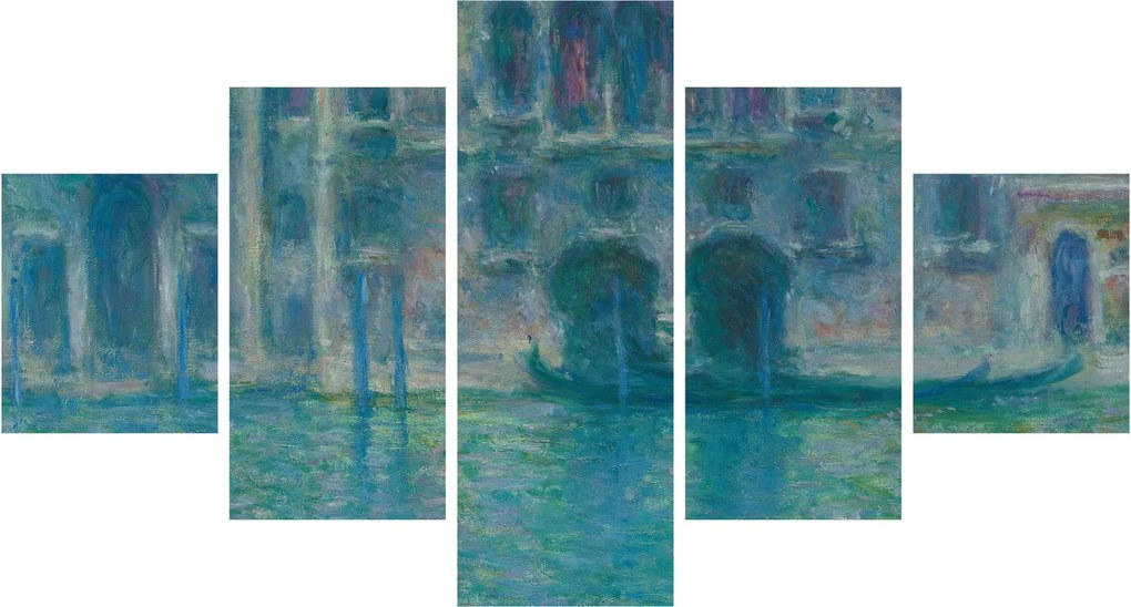 Obraz - Claude Monet, Palazzo da Mula, Venice, reprodukcje (125x70 cm)