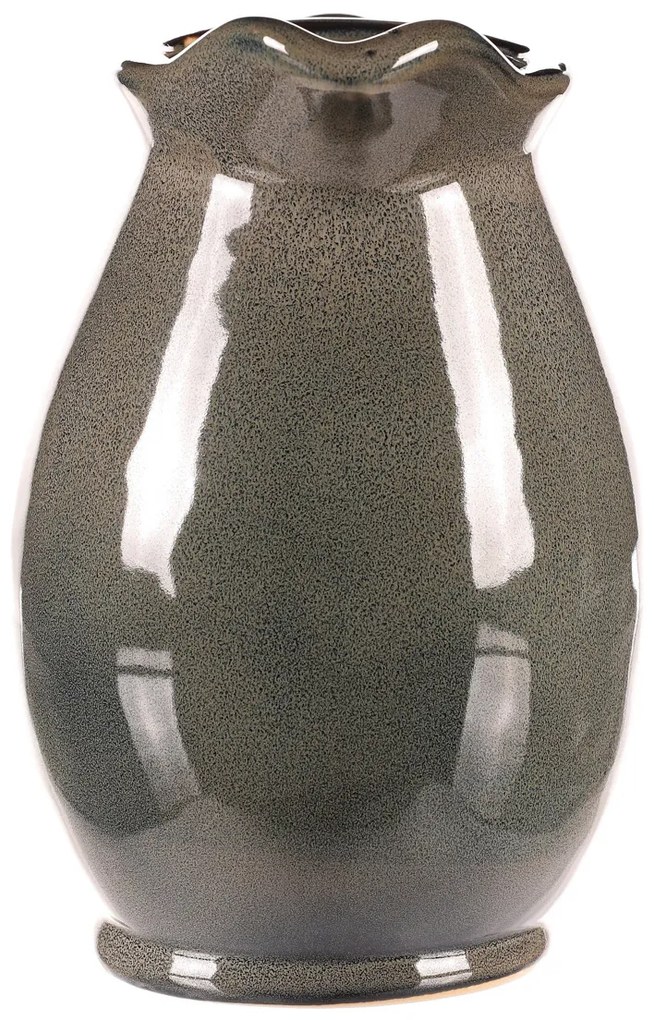 Dzbanek ceramiczny szary, 15 x 16 x 23 cm, średni, 23 cm