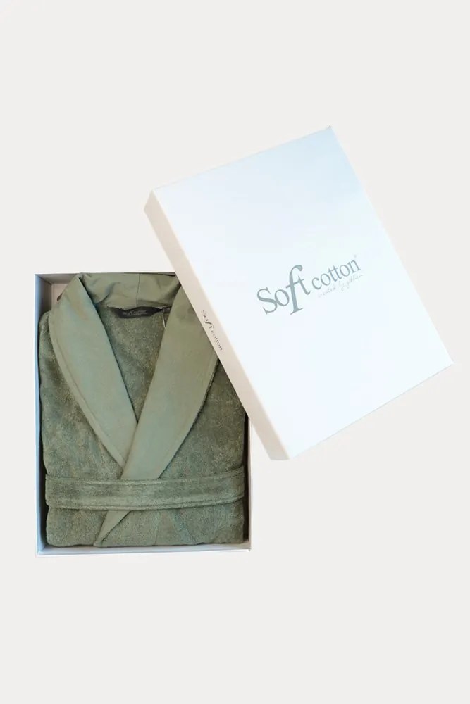 Męski szlafrok AXEL XL Khaki