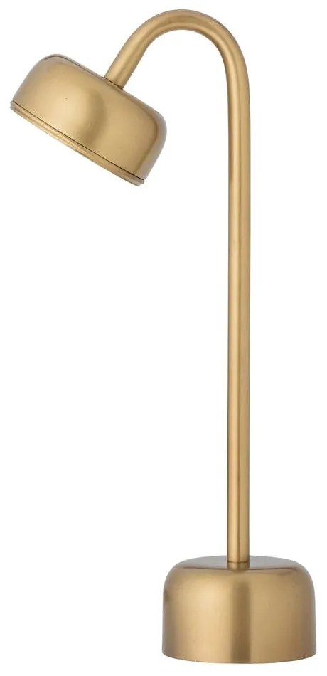 Lampa stołowa LED w kolorze złota ze ściemniaczem i metalowym kloszem (wysokość 35,5 cm) Niko – Bloomingville