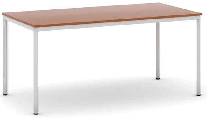 Stół jadalniany, 160x80 cm, szara podstawa, czereśnia
