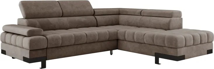 Narożnik SELVA L z funkcją spania i pojemnikiem WERSAL