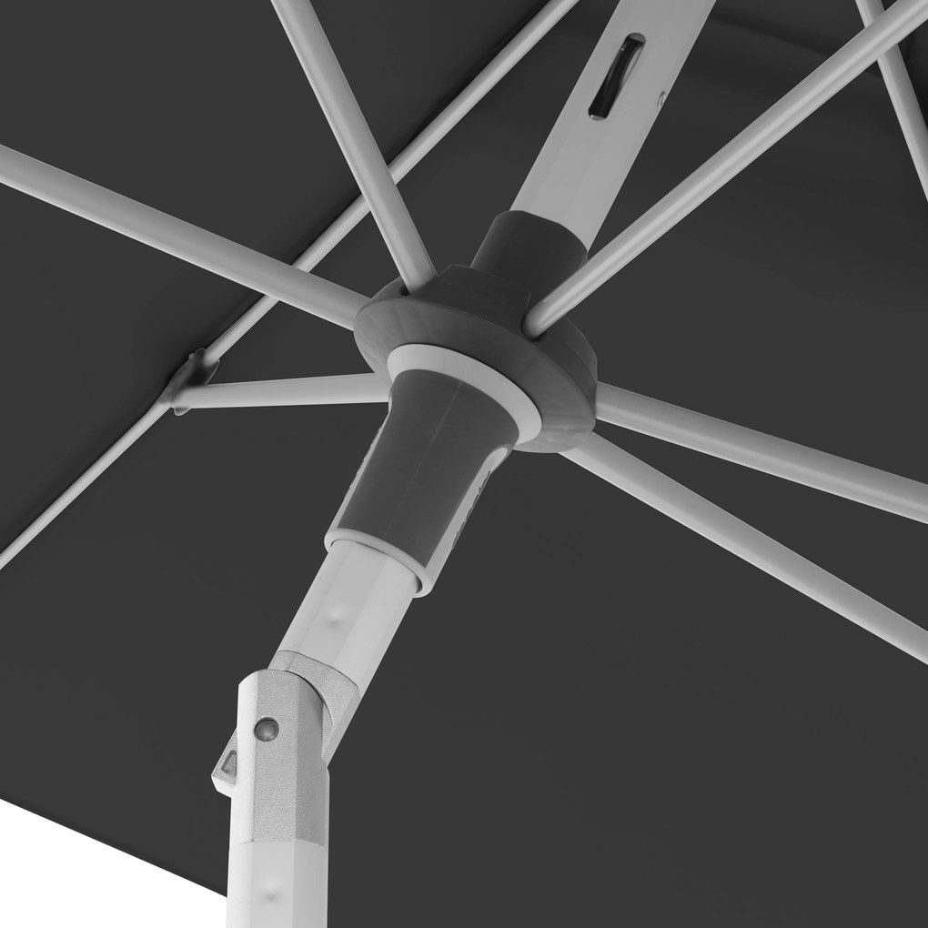 Doppler EXPERT parasol ogrodowy 220 x 140 cm antracyt