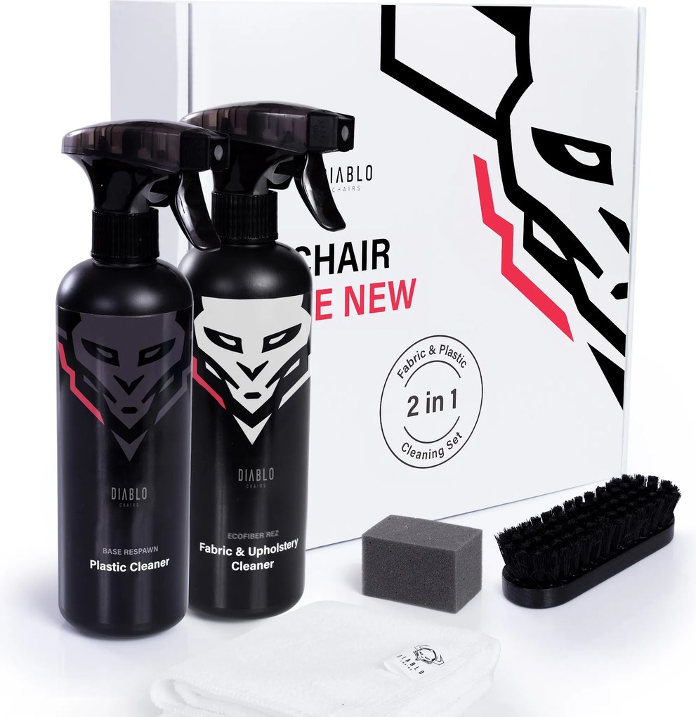 Zestaw do czyszczenia tapicerki materiałowej Diablo Chairs Like New