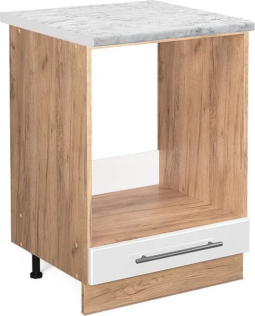 Szafka kuchenna biały wysoki połysk 60x60x82 fame-line