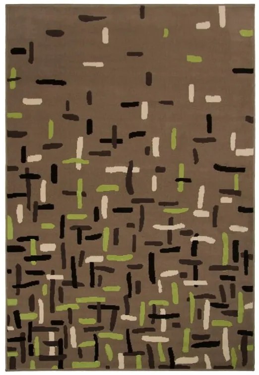 Dywan nowoczesny Luna Elements  Brązowy 140 cm x 200 cm