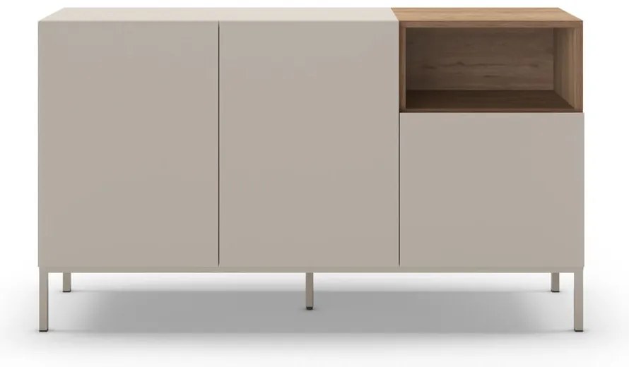 Kremowa komoda 140x80 cm Cailin – Marckeric