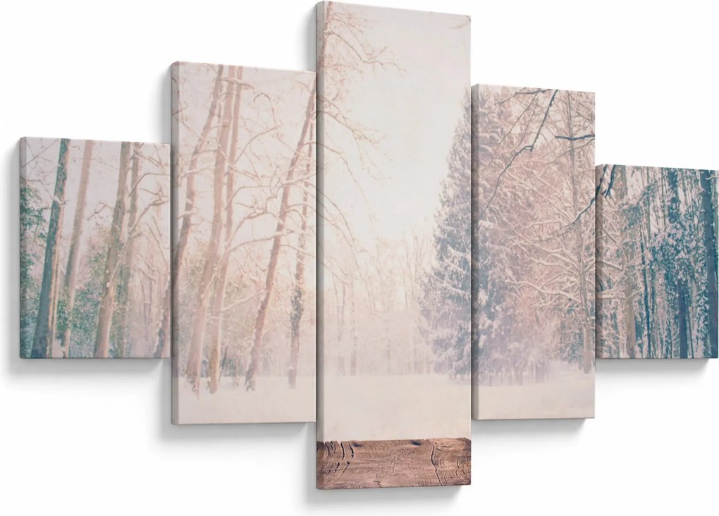 Obraz - Widok na las (125x70 cm)