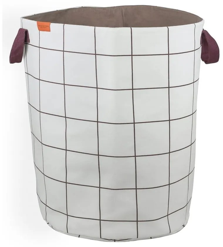 Kremowy tekstylny kosz na pranie 5 l Mesh – Mette Ditmer Denmark