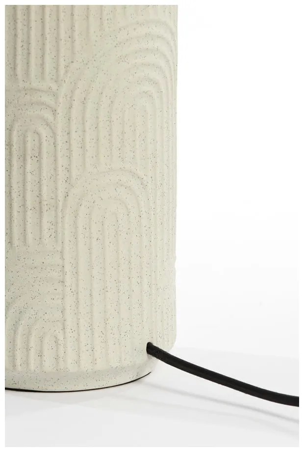 Kremowa podstawa lampy stołowej 43,5 cm Diego – Light & Living