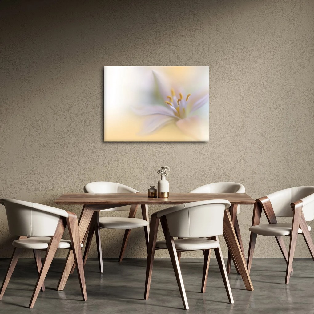 Obraz - Delikatny kwiat (70x50 cm)