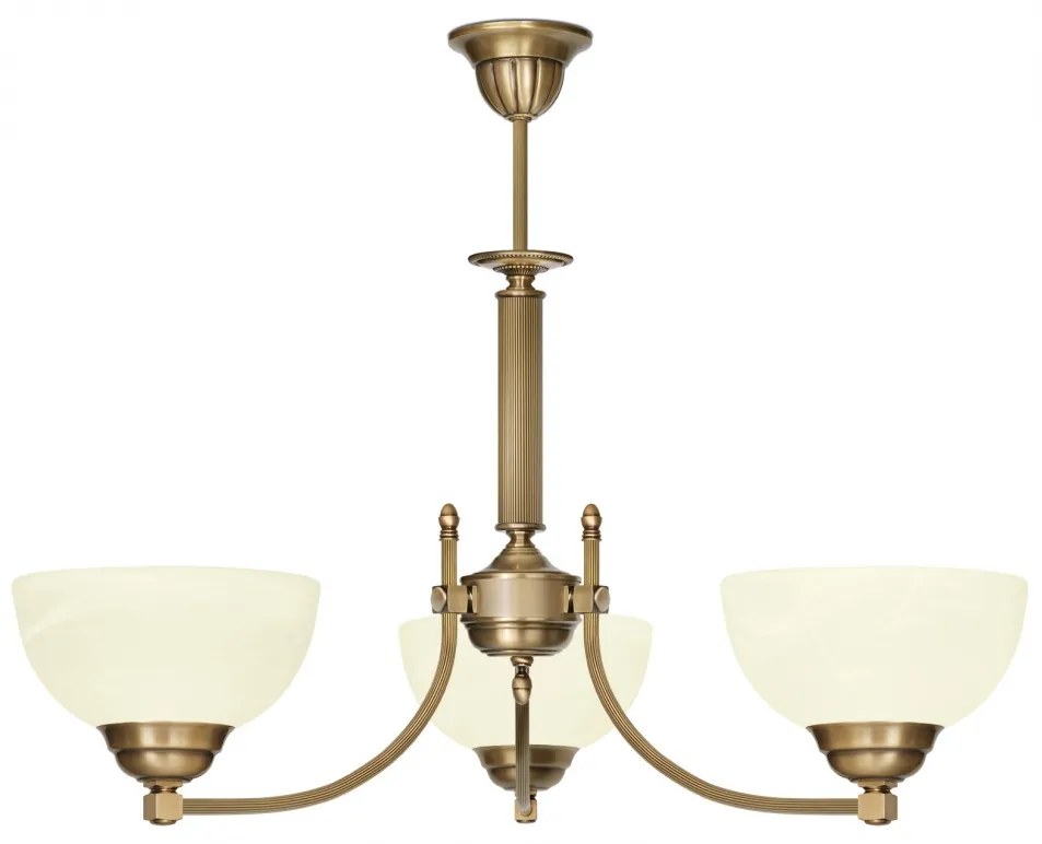 Żyrandol mosiężny do sypialni B-S3A