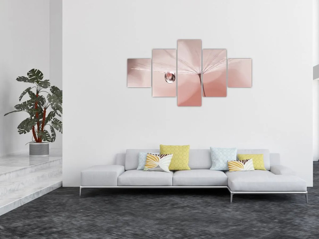 Obraz - Kropla rosy (125x70 cm)