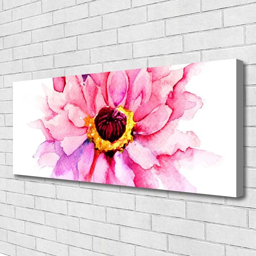 Obraz canvas na ścianę Minimalistyczny Kwiat na Ścianę